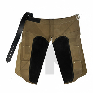 Tablier de fermeur de qualité supérieure en cuir de vachette pour l'équitation, durable, personnalisable, confortable et luxueux, tablier complet - Product Image 6