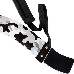 Arm Blaster de musculation robuste en acier inoxydable, réglable, avec logo couleur personnalisé, pour exercices de biceps, motif camouflage, pour la gym et le fitness - Product Image 2