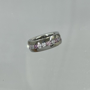 High Quality Stainless Steel <b>Women</b> <b>Ring</b> with CZ Crystals <b>Fashion</b> Jewelry - Product Image 6