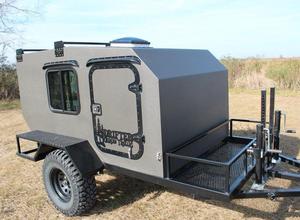 Rugged All-Weather Expedition Travel Trailer Engineered for Extreme Environments with Reinforced <b>Frame</b> and Waterproof Exterior - Product Image 3