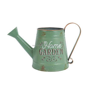 Décoration de jardin à la maison arrosoir galvanisé arrosoir en métal artisanat personnalisable bidons d'eau décoratifs en métal pour la maison - Product Image 1