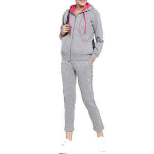 Vêtements de sport pour femmes en gros, ensemble de survêtement 320 g/m² pour marques de boutiques américaines, survêtement à marque privée pour femmes - Product Image 1