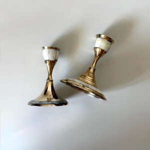 Portavelas de Té con Incrustaciones de Madreperla Hechas a Mano por ILAHI, Ecológicas, con Impresión Personalizada, Modelo Uttar Pradesh ICOMCH-13969, para Cumpleaños - Product Image 2