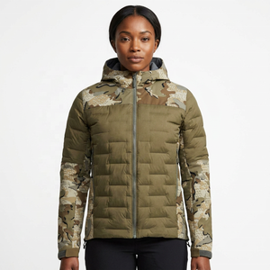 Custom Unisex Winter Lightweight <b>Waterproof</b> Windproof Breathable Quick Dry 100% Polyester Camouflage Hunting Rain <b>Jacket</b> Stand - Product Image 4