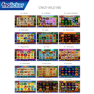 CRAZY WILD V60 Single Screen Arcade Game PCB Board English Version for Coin Operated <b>Amusement</b> <b>Machine</b> - Product Image 5