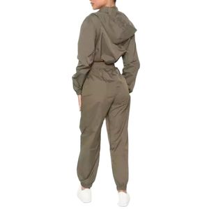 Veste coupe-vent légère pour femme, veste de sport à fermeture éclair intégrale, imperméable, pour la course à pied, la randonnée, l'entraînement, les activités de fitness - Product Image 2