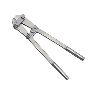 Cortador de PIN Ortopédico de Grado Quirúrgico, Acabado Dall, Doble Acción con Tornillo Ajustable, Material de Acero Inoxidable - Product Image 1