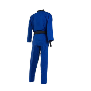 Ensembles d'uniformes de Taekwondo de qualité supérieure fabriqués en usine avec logo personnalisé, grandes tailles, finition lavée, 100 % coton, service OEM - Product Image 4