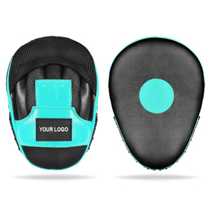 Top Quality Premium Leather Focus Mitts and Punch Pad for Boxing & Muay Thai Training High Quality Kick Pad Gear AS-FP-08 - Product Image 2