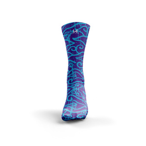 Premium Custom Sports <b>Grip</b> <b>Socks</b> Moisture Wicking Sublimated Athletic <b>Socks</b> with Non Slip Fabric for Indoor & Outdoor <b>Socks</b> - Product Image 2