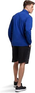 <b>Men</b> Sports <b>Long</b> <b>Sleeve</b> Half Zip Sweatshirt Fitness Jogging <b>Tops</b> Breathable Training Compression Running Eco-Friendly Quick Dry - Product Image 3