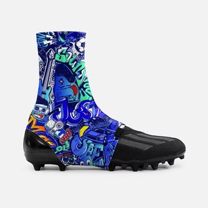 Custom Adult Kid American Football Training Equipment Football Cleat Cover Spats Customizable Spats for Kid Sports Cleat Covers - Product Image 2
