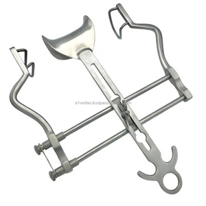 Retractor Abdominal VERITAS Balfour personalizado OEM, equipo de cirugía veterinaria con Clip Hemolock, fuente de alimentación Manual - Product Image 2