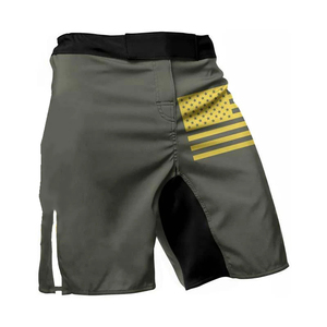 Pantalones Cortos de MMA para Adultos de Alta Calidad, OEM, Lisos, Transpirables, Elásticos, de Spandex/Poliéster, Cómodos, Ligeros y de Secado Rápido - Product Image 4