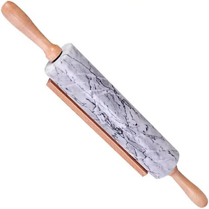 Utensilios de cocina ecológicos de alta demanda y más vendidos, herramienta para hornear fácil de limpiar, rodillo para masa de mármol natural a precio económico. - Product Image 2