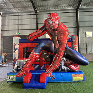 Toboggan gonflable Offre Spéciale pour enfants château gonflable Spiderman maison de rebond château sautant à vendre château rebondissant pour les enfants - Product Image 4