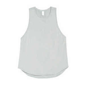 Camiseta sin mangas para mujer, logotipo personalizado en la parte delantera, mezcla de algodón premium, suave y transpirable, ropa informal para fitness, Mr. Euro, secado rápido - Product Image 2