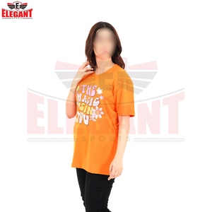 เสื้อยืดผู้หญิงผ้าฝ้ายพิมพ์ลายทรงปกติ คุณภาพดี ทำมือ สวมใส่สบาย ดีไซน์ล่าสุด สินค้าใหม่ล่าสุด - Product Image 3