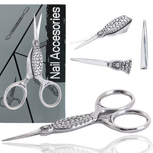 Tijeras de Manicura con Punta Redondeada, Tijeras de Manicura con Logotipo Personalizado, Tijeras de Acero Inoxidable para Recortar Cutículas, Herramienta de Belleza y Cuidado Personal - Product Image 2