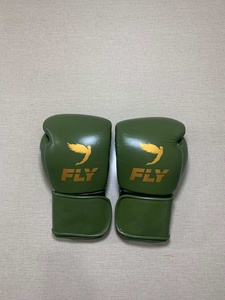 Guantes de Boxeo de Cuero Verde Personalizados de Primera Calidad al Por Mayor RTS, Guantes de Boxeo de Dedo Completo para Adultos, Equipo de Boxeo AS-BG-5112 - Product Image 2