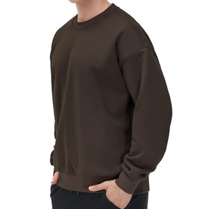 เสื้อสเวตเชิ้ตผ้าคอตตอนผสม Five B สวมใส่สบายสำหรับผู้ชาย คุณภาพสูง รับสกรีนโลโก้ เสื้อพูลโอเวอร์ผู้ชาย สั่งซื้อจำนวนมาก - Product Image 4