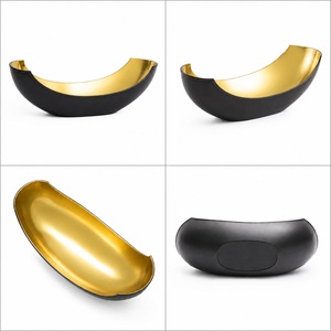 Vantage Bols ronds en métal plaqué or design Hot Design Bol de vaisselle bon marché pour la maison Bol de service pour hôtel et restaurant - Product Image 4