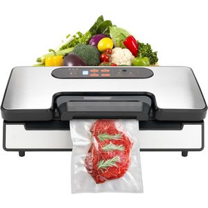 Potente Macchina Sigillatrice Sottovuoto a Doppia Pompa 90Kpa 130W, Stile Mini, 30cm Max, Automatica e Manuale, per Alimenti Secchi e Umidi - Product Image 1