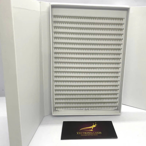 OEM/ODM Eyelash Extension Supplies XL XXL Trays Mega Volume Handmade Vegan Lash Extension Trays PBT Matte Russian Volume Lashes - Product Image 2