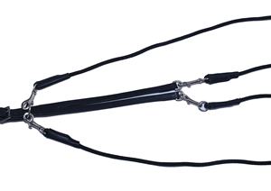 Martingala para Caballo Portátil Personalizable de Alta Calidad, Cuero DD Duradero, Cuerda de PP, 4 Broches de Latón Brillante, Hebillas de Rodillo de Acero Inoxidable - Product Image 6