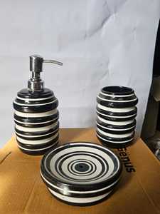Distributeur en céramique robuste de qualité supérieure 500 ml avec pompe anti-fuite pour hôtels, bureaux, toilettes et éviers de cuisine - Product Image 2