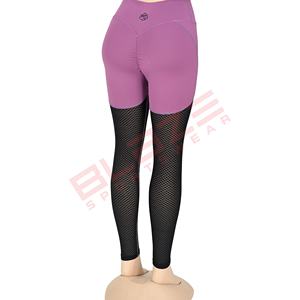 Blaze Fight Wear Leggings personalizados Secado rápido Antiestático Crossover Cintura alta Transpirable Cintura elástica Leggings de yoga - Product Image 4