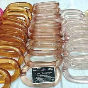 Décoration intérieure : Chaînes en résine personnalisables, très grandes et aux couleurs claires, maillons en résine multicolores de grande taille disponibles. - Product Image 1