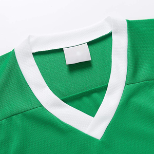 เสื้อฮอกกี้น้ำแข็งผู้ชายไซส์ใหญ่ สีพื้น แห้งเร็ว รับผลิตตามสั่ง 100% โพลีเอสเตอร์ รับทำโลโก้ตามแบบ OEM ODM - Product Image 3