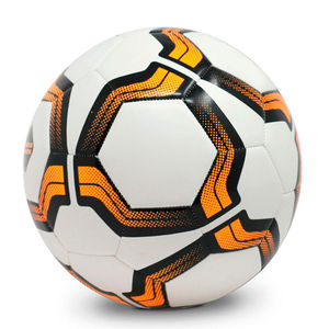 Ballon de football personnalisé multicolore, nouveau design, en cuir PU/PVC, haute qualité, vente en gros, taille 5, cousu à la machine, pour match et entraînement - Product Image 5