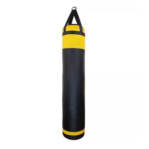 Faux Leather Heavy Punching Bag-Durable for Martial Arts & FitnessaTop Selling Heavy Duty Leather Punching Bags 90kg <b>Weight</b> Sand - Product Image 1