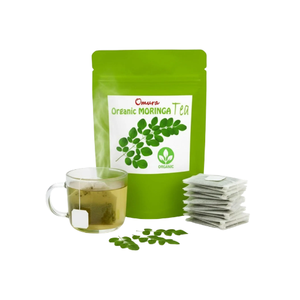 Bolsitas de Té de Moringa Orgánica, Té de Hojas Herbales Sueltas en Bolsitas para Preparación Diaria - Product Image 2
