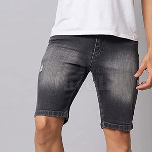 Jeans <b>Shorts</b> For <b>Men</b> Stylish Casual Summer Wear Comfortable Durable Everyday Outfit Trendy Street Style Fashion Look - Product Image 5