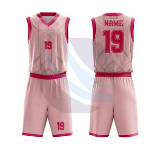 Ensemble de maillots de basket-ball personnalisés pour hommes, professionnels, respirants, à séchage rapide, uniforme de basket-ball rétro fabriqué au Pakistan - Product Image 1