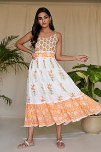 Femmes sans bretelles lin Maxi robe été Boho ceinturé col en v décontracté Sexy robe de soirée dames plage vacances robe d'été convient aux vacances - Product Image 3