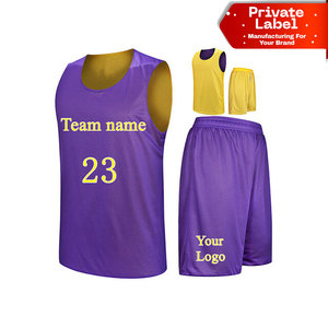 Maillot de basket sublimé à séchage rapide, respirant, sans manches, pour match, en spandex haute élasticité, durable - Product Image 1