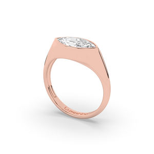 Anillo de Diamante Cultivado en Laboratorio con Corte Brillante Marquise de 1.60Ct, Oro de 14KT, Estilo Único, Ligero, Joyería de Compromiso para Mujer, Venta al Por Mayor - Product Image 5