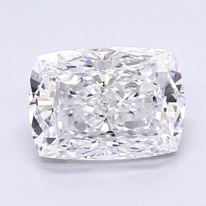 Diamant CVD modifié en forme de coussin, 3,28 carats, couleur D, pureté VVS1, polissage excellent, pierre précieuse de qualité supérieure cultivée en laboratoire, rare, haute qualité. - Product Image 1