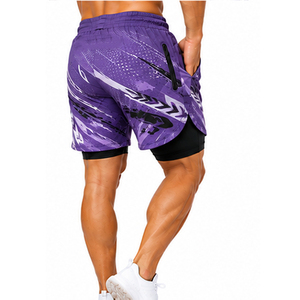 <b>Mens</b> Athletic Swimming Shorts With Waterproof Pockets Fast Dry Lightweight Beach <b>Trunks</b> Custom Logo Summer Swimwear Supplier - Product Image 2