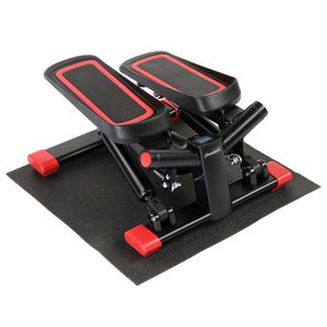 เครื่องออกกำลังกายแบบเหยียบพร้อมเชือกผูกสีดำและสีแดง - Product Image 1