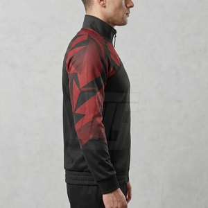 Veste de lutte sublimée, fermeture éclair intégrale, légère, vêtements de sport d'entraînement athlétique avec tissu pour équipes et compétitions - Product Image 5