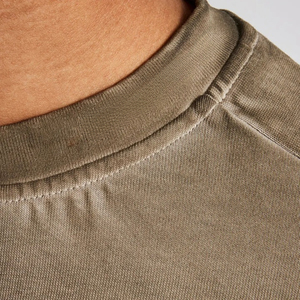 Camiseta Casual de Manga Corta para Hombre, 100% Algodón, Cuello Redondo, Tela Suave y Transpirable para Uso Diario, Ropa Deportiva y Casual - Product Image 4