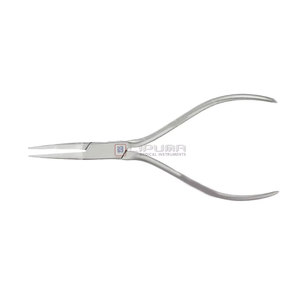 Pince à bec plat de haute qualité en acier inoxydable, instruments chirurgicaux orthopédiques pour la pliage des os, le renforcement et la manipulation des fils - Product Image 1