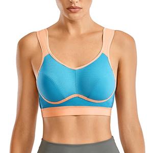 Soutien-gorge de sport léger et sans coutures pour femme, maintien élevé, en Spandex/Nylon, fabriqué au Pakistan, idéal pour la gym et la course à pied (vente en gros) - Product Image 1
