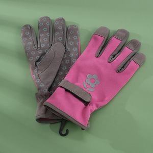 Fabricants directs d'usine, gants de travail en cuir de qualité supérieure, couleurs et designs demandés par les clients, gants de travail en cuir résistants. - Product Image 3