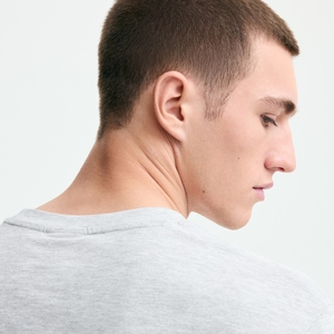 T-shirts pour hommes de qualité supérieure, en gros, à manches courtes, unis, décontractés - Product Image 3